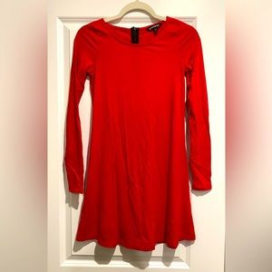 Express red dress